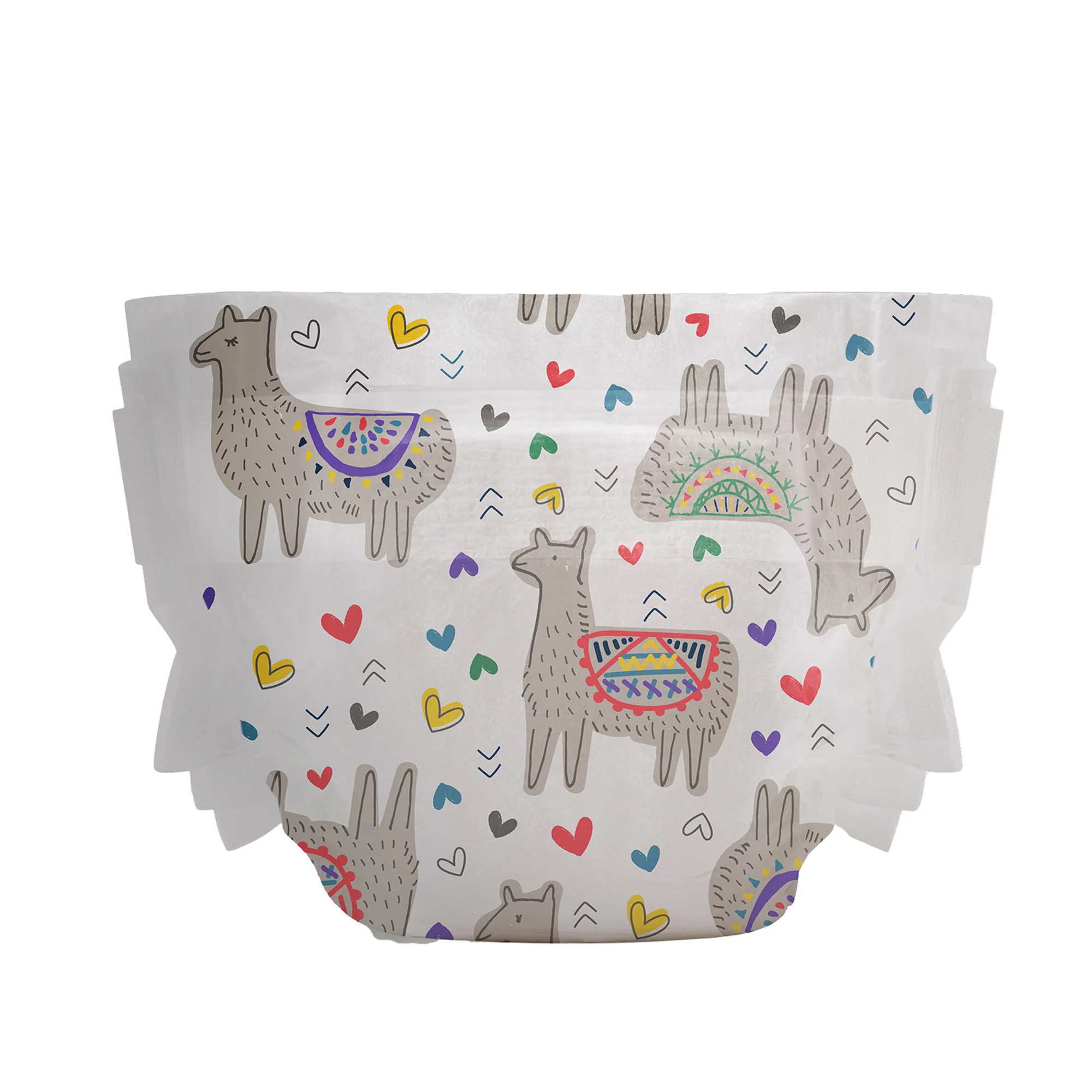 Honest Clean Conscious Diapers®, All The Alpacas, Size 3