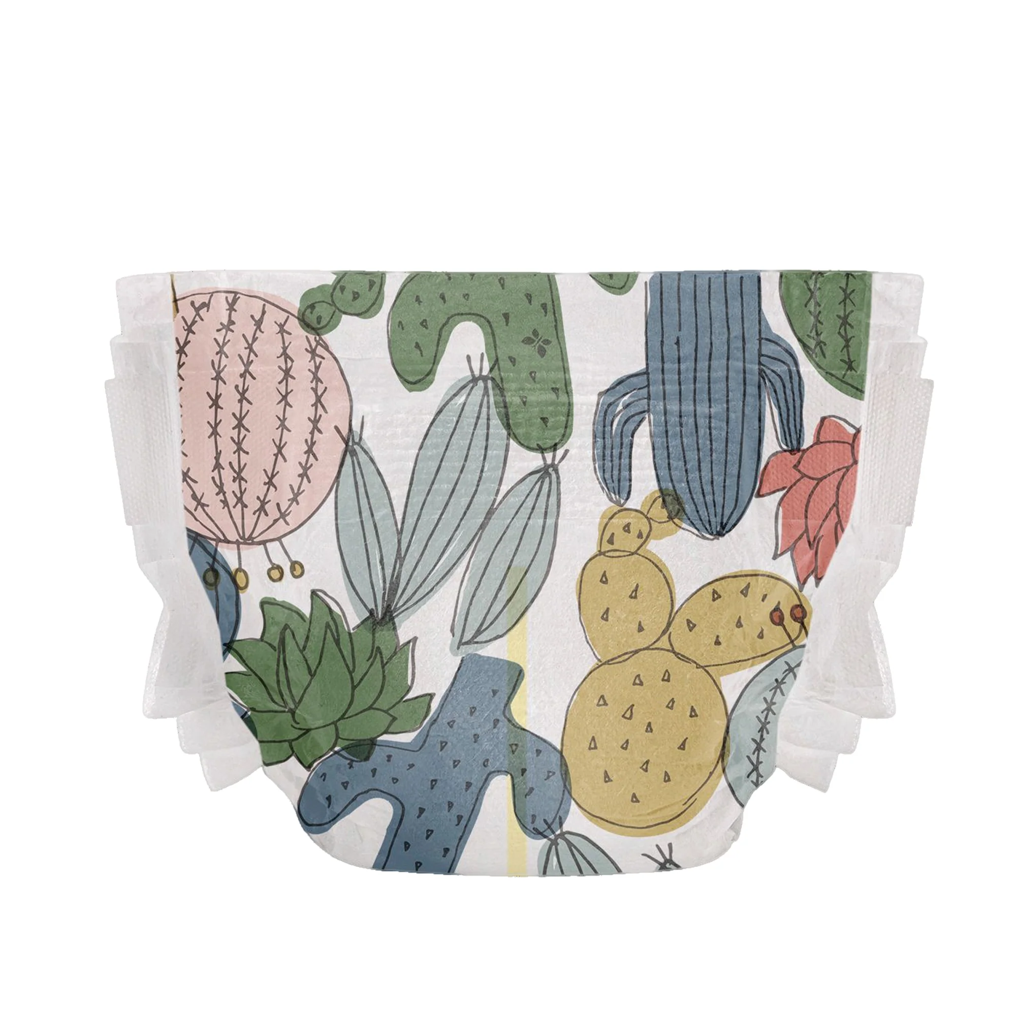 Honest Clean Conscious Diaper®, Cactus Cuties, Size 4