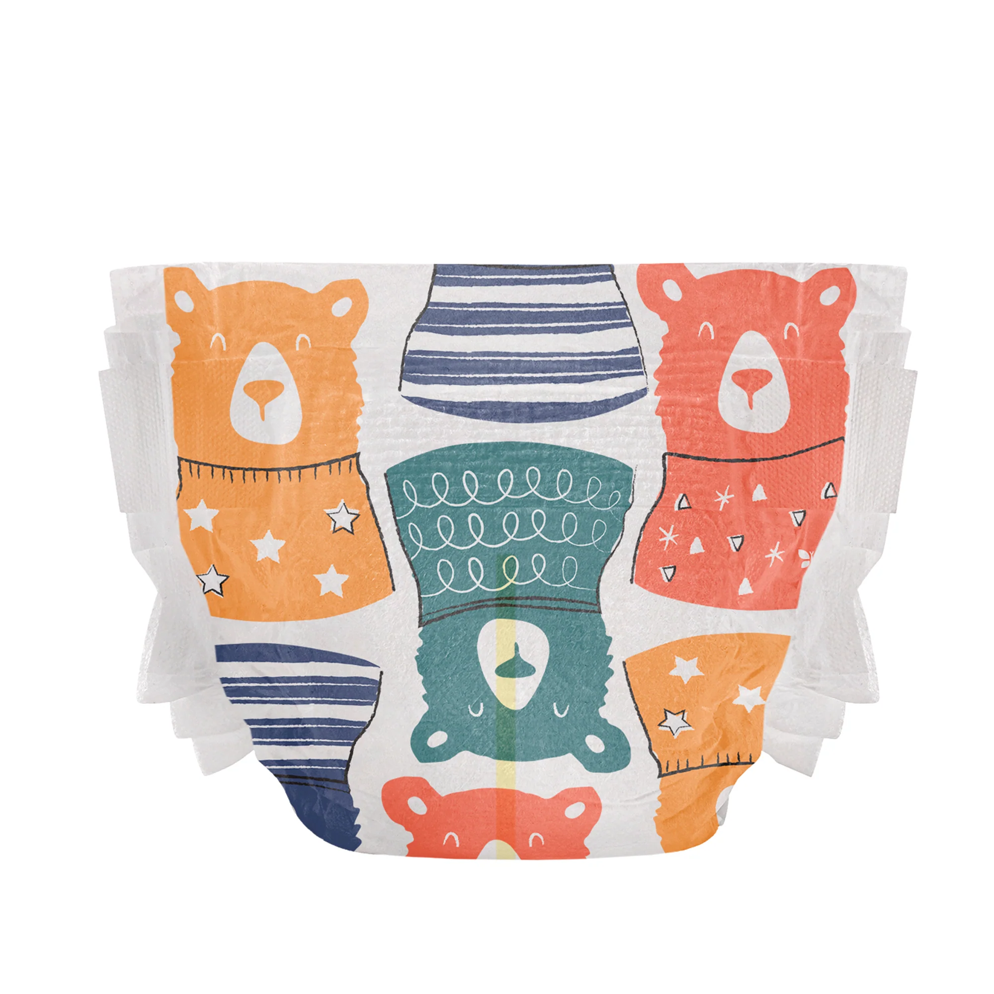 Honest Clean Conscious Diaper®, Beary Cool, Size 6