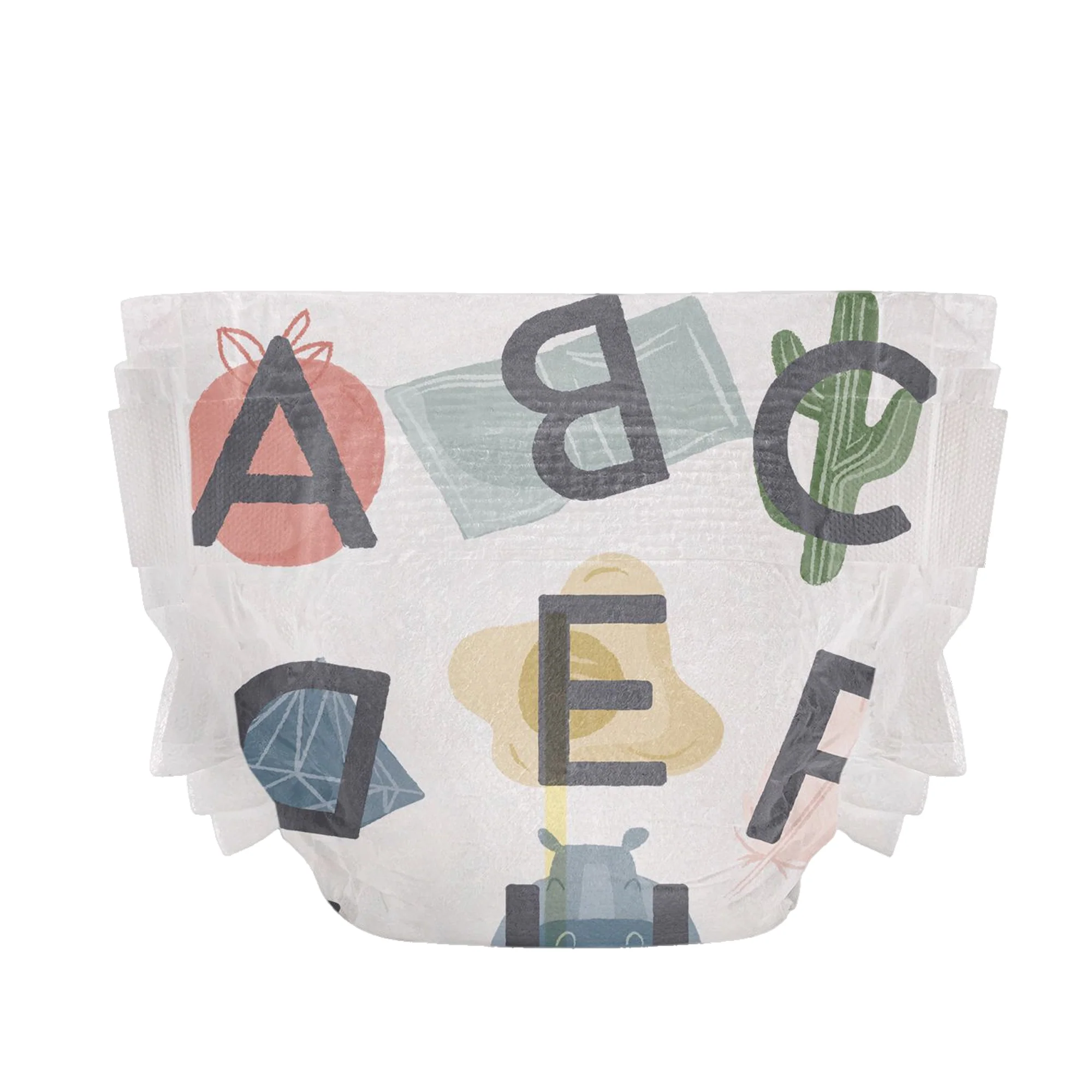 Honest Clean Conscious Diaper®, All the Letters, Size 5