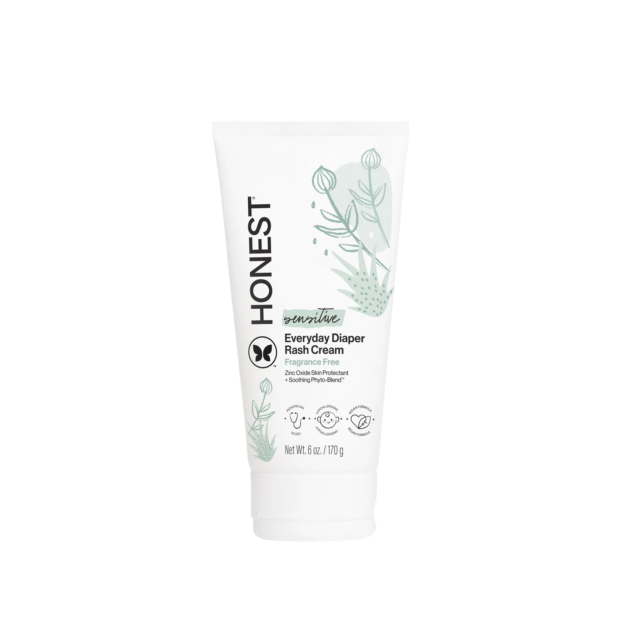 Diaper Rash Cream, Sensitive™, 6 oz